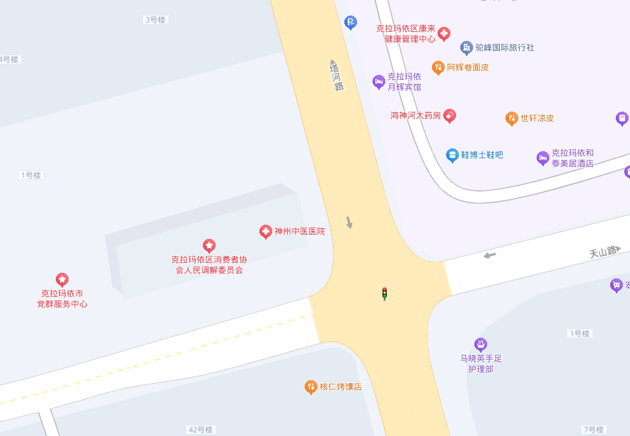 医院位置地图